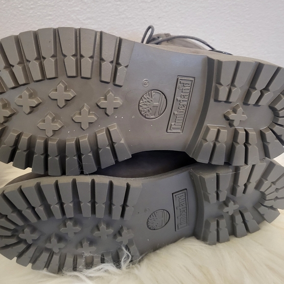 Timberland Grey Waterproof boot Sz 7 New - Picture 7 of 8